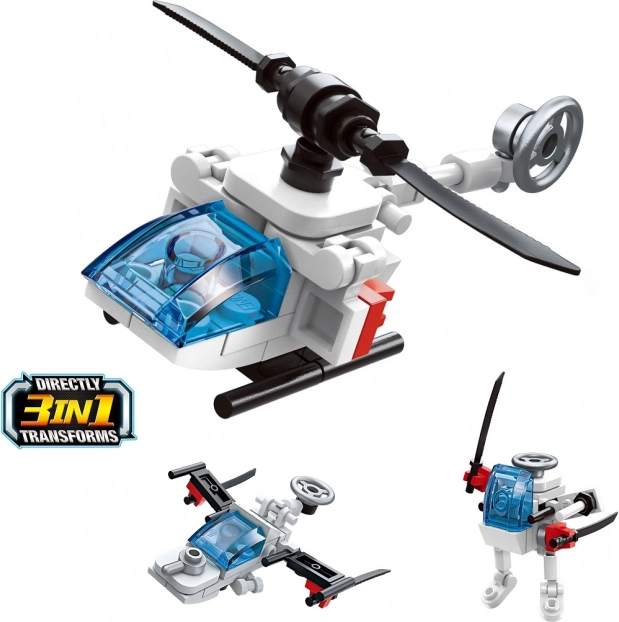 Qman Trans 3v1 Helikopter Bouwpakket