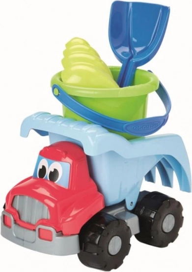 Sand-Kipplaster mit Zubehör-Set 20 cm