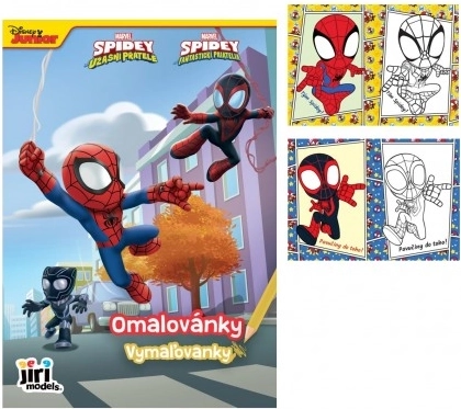 SPIDEY Coloring Book A5 15 × 21 cm