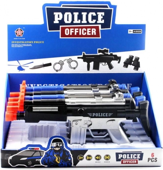 Petit pistolet mitrailleur avec son