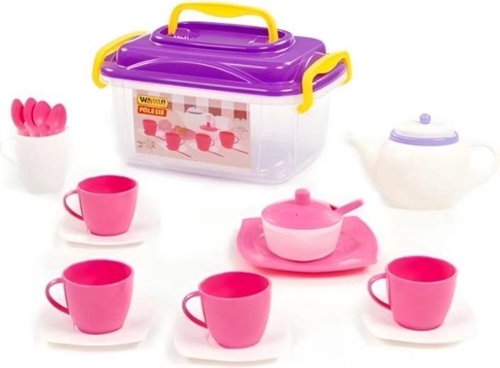 Alice children's tea set for 4 people, 19 pcs
