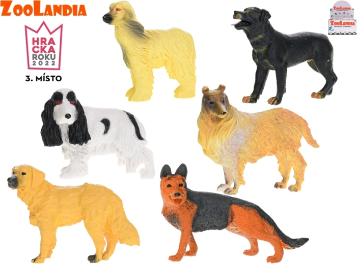 Figurines de chiens Zoolandia 7–10 cm