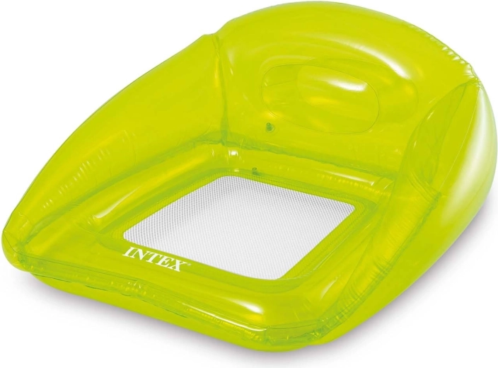 Inflatable Floating Chair Green INTEX