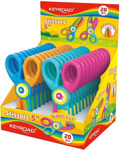 KEYROAD Kids' Safety Scissors 12.5 cm