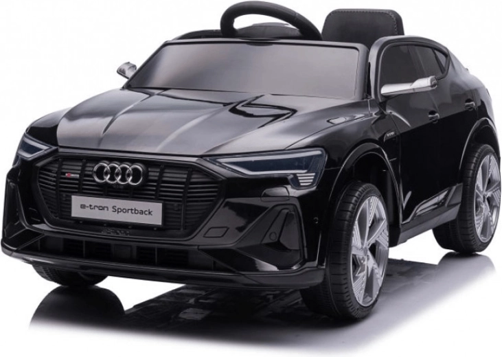 Elektrisches Kinderauto Audi e-tron Sportback – schwarz