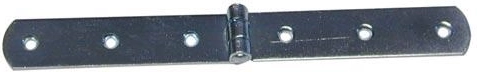 Charnière de coffre 200 mm, zinguée (10 pcs)