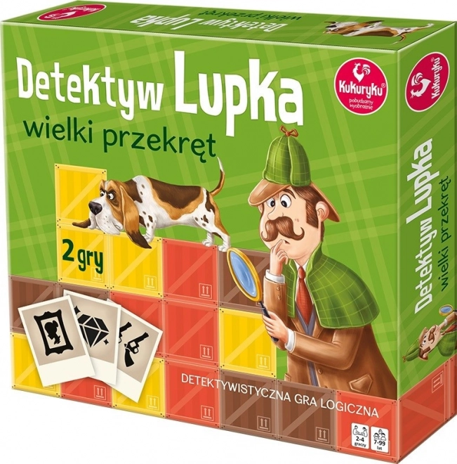 Detective Lupka: The Big Scam - Logical Board Game