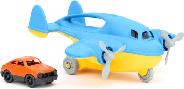 Transport Airplane Blue Green Toys