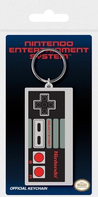 NINTENDO NES rubber keychain