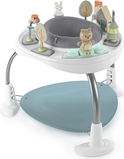 Ingenuity Spring & Sprout 2-in-1 activiteitencentrum en tafel voor kinderen van 6–24 maanden