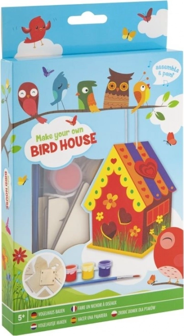 Grafix creatieve set – vogelhuisje hart