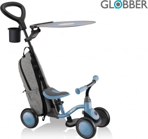 Globber balance bike 3-in-1 Deluxe - Learning Bike 3-in-1 Deluxe - Ash Blue