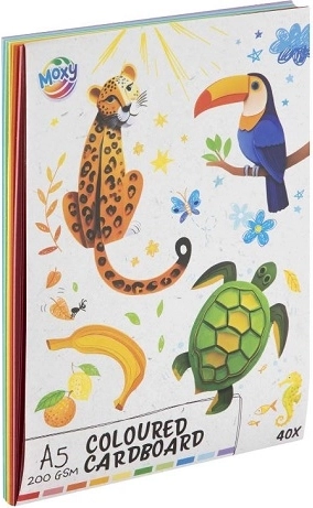 Colorino creative colored paper pad A5, 40 sheets