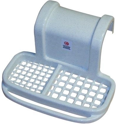 Hanging bathtub holder 25 × 14 cm – mixed colors