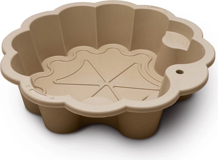 Bac à sable Doloni fleur éco beige