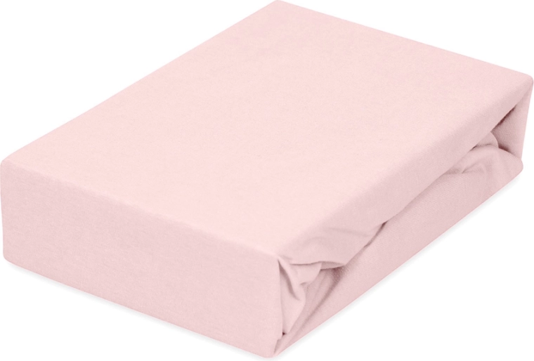 Drap-housse jersey imperméable 70 × 140 cm rose