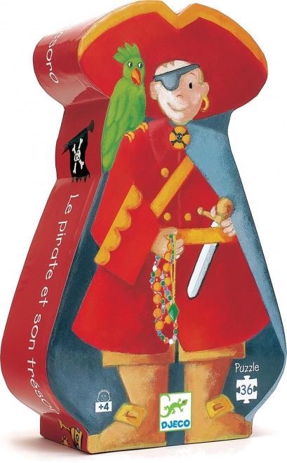 DJECO Pirate Puzzle 36 pieces