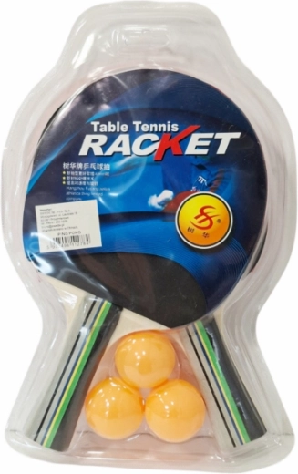 Set de raquettes de tennis de table avec balles