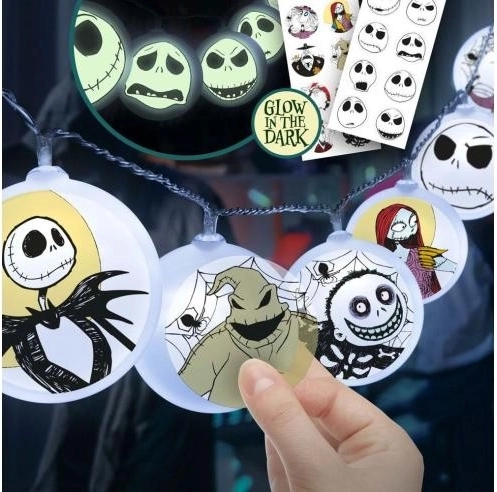 Nightmare Before Christmas Themed Light String