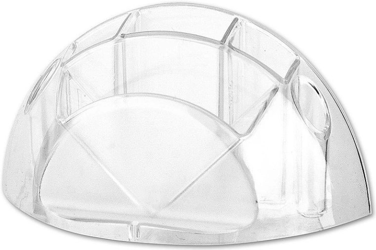 ICO Smart holder for pencils and sticky notes, transparent