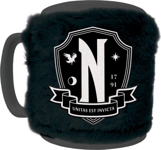 Mug en céramique Wednesday avec manchon textile