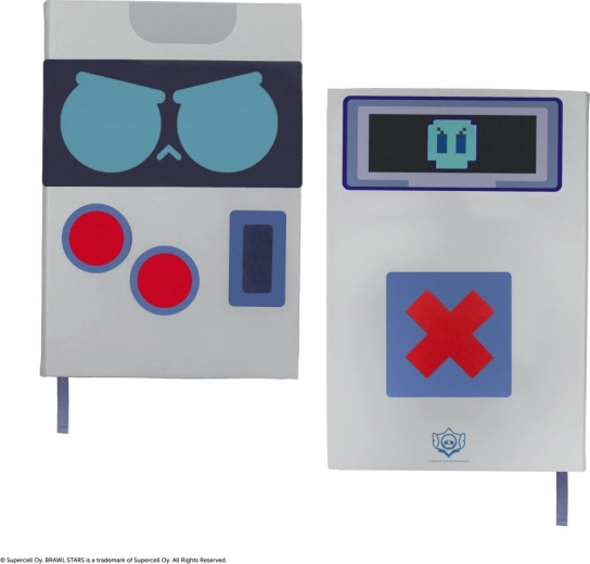 Brawl Stars hard cover for notebook 8‑BIT