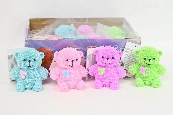 Ourson antistress lumineux en gomme