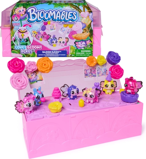 Hatchimals Bloomables Bloom Bash set of 6 figures with accessories