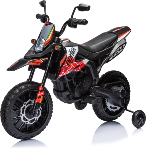 Moto électrique pour enfants APRILIA RX, rouge
