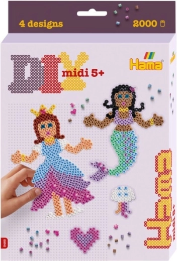 Hama Hanging Bead Set – Princess and Mermaid