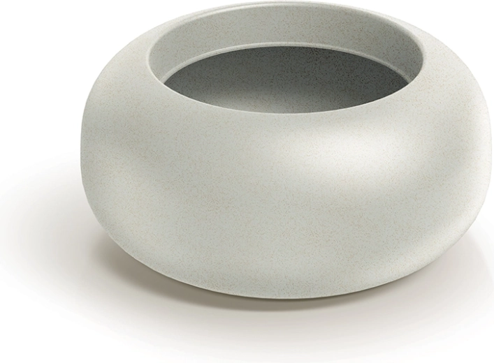 ULPHO BOWL flower bowl 48 cm – sand, outdoor and indoor planter