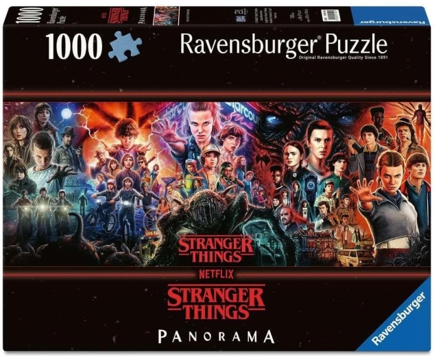 Panoramic Puzzle Stranger Things 1000 Pieces RAVENSBURGER