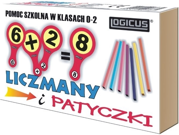 Counter and Wooden Sticks for Learning Numbers 0–20