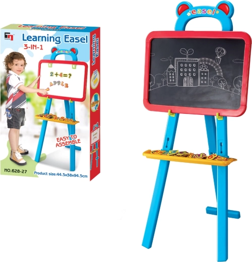 3-in-1-Zeichen­tafel für Kinder