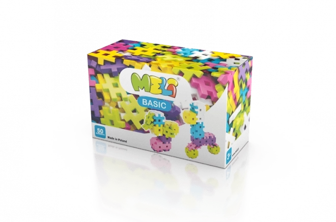 MELI Basic Pink construction set 50 pieces