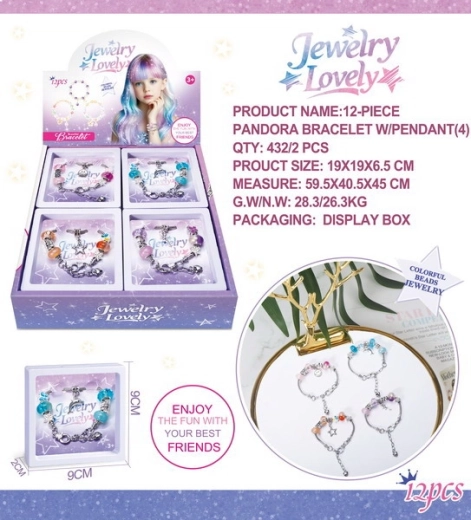 Charm Bracelet – Smiley, Dolphin, Star, and Fairy