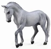 Collecta Trakehner Stallion Grey – realistic horse figurine
