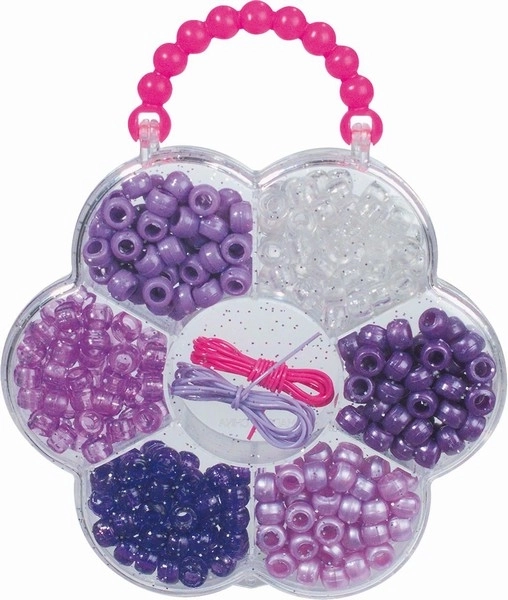 Set aus Kunststoffperlen für die Schmuckherstellung – Set