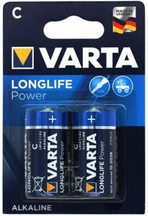 Alkalische Batterien VARTA Longlife Power C (2 Stk.)