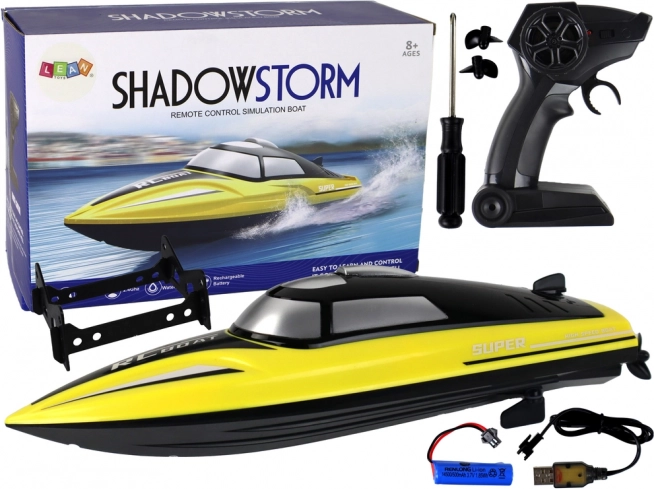 R/C Motorboot 2.4G Geel