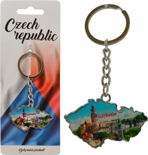 Porte-clés Český Krumlov – souvenir stylé