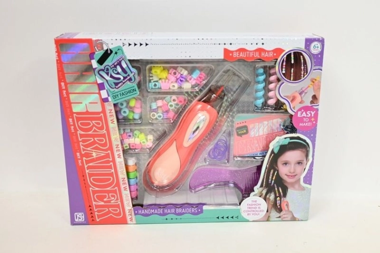 Poppenaccessoires – set voor het vlechten van haar