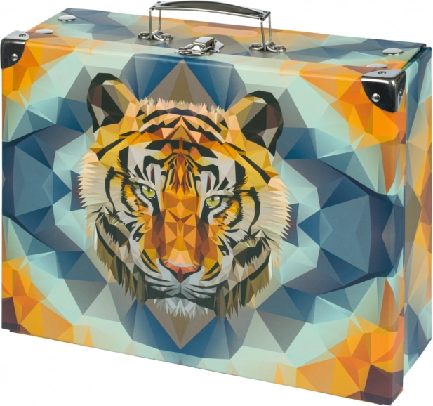 Opvouwbare schoolkoffer BAAGL Tiger met beslag