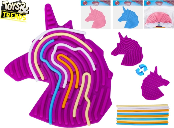 Labyrinthe d’empreintes digitales Fingerprint Maze pour enfants 18,5 cm – jouet en plastique à tenir en main