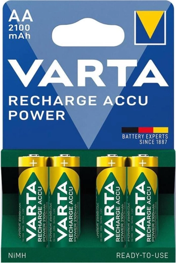 piles AA rechargeables 2100 mAh Varta (4 pcs)