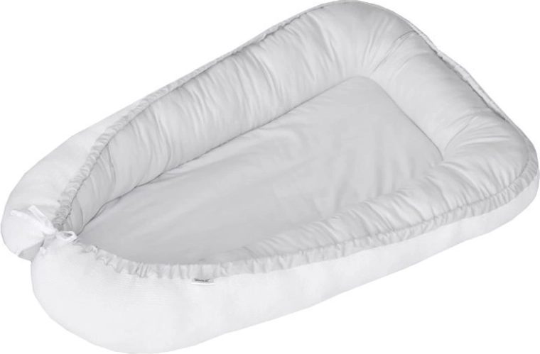 Eko dubbelzijdig babynest White-Grey