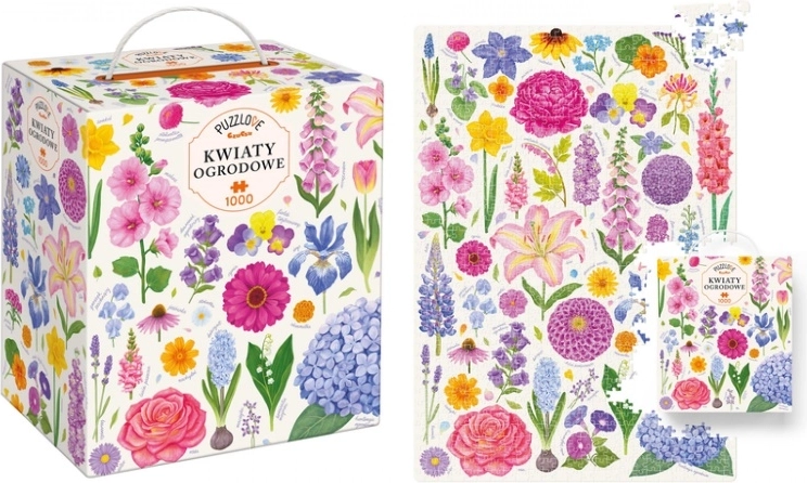 CzuCzu Puzzlove Fleurs de jardin 1000 pièces
