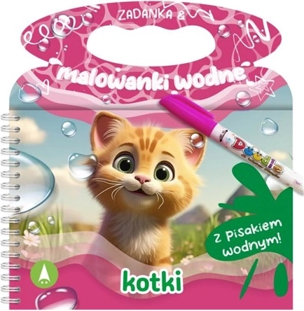 Petits jeux et coloriages à l’eau – Chatons