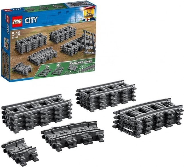 LEGO City Gleise – Streckenerweiterungs-Set