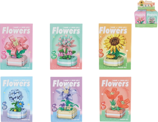Kit de construction Mini KOCO fleur en pot